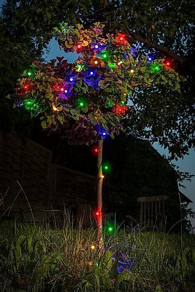 KONSTSMIDE LED-Lichterkette, 80-flammig, LED Globelichterkette, runde Diode günstig online kaufen