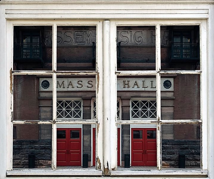 queence Wandsticker "MASS HALL", Wandsticker, Wandbild, selbstklebend, 3D, günstig online kaufen