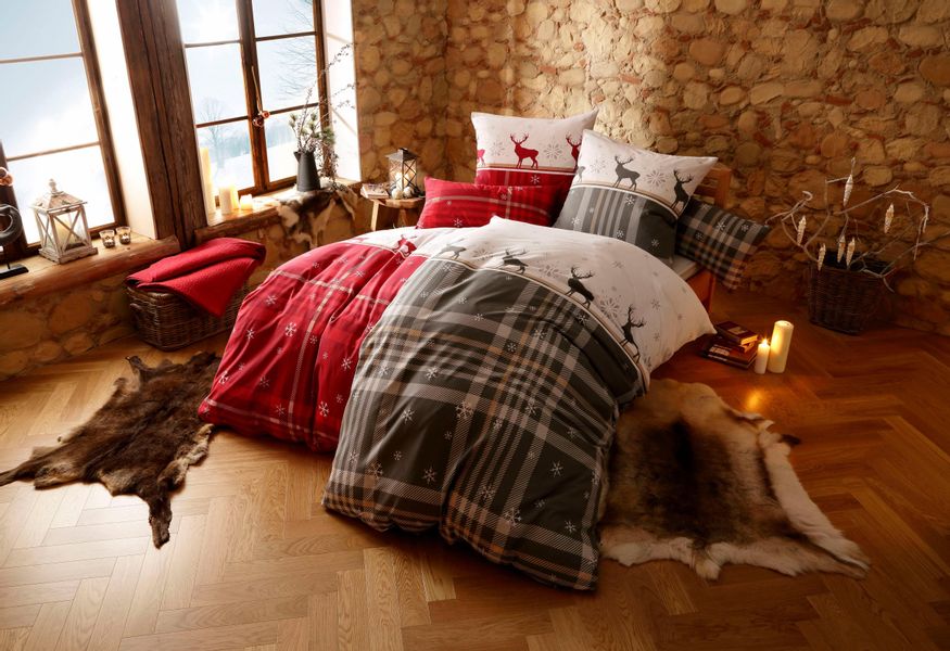 my home Bettwäsche "Wenda" 2 tlg. in Qualitäten PolyCotton (kühlend) + Bibe günstig online kaufen