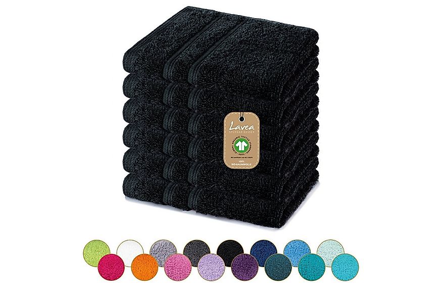 Lavea Seiftuch Bali Seiftücher, Waschlappen Frottee 30x30 cm, Weiches Bio-B günstig online kaufen