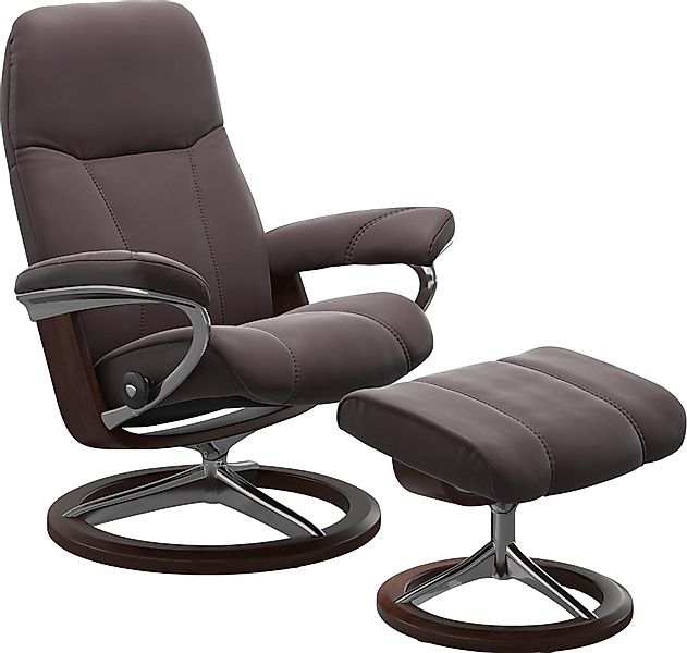 Stressless® Relaxsessel »Consul« Set, Relaxsessel mit Hocker, mit Hocker, m günstig online kaufen