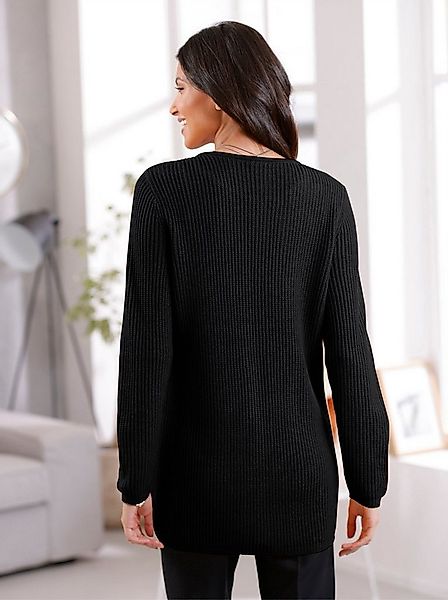 Sieh an! Strickjacke Long-Strickjacke Langarm Sonstiger Warencharakter günstig online kaufen