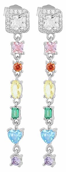 Adelia´s Paar Ohrhänger "Damen Ohrringe – Ohrstecker aus 925 Silber mit Zir günstig online kaufen