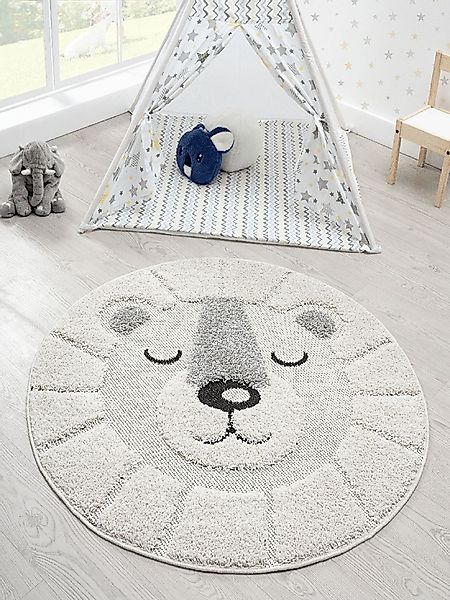 the carpet Teppich Lou, rund, Höhe: günstig online kaufen