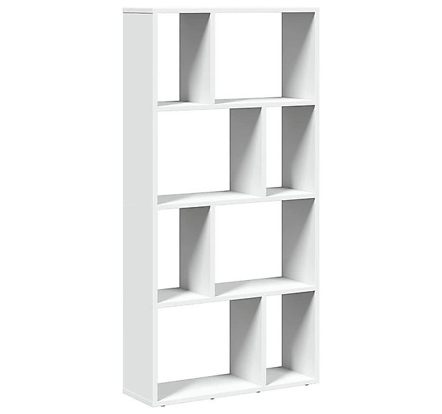 vidaXL Bücherregal Bücherregal Weiß 60 x 20 x 120,5 cm Holzwerkstoff, 1-tlg günstig online kaufen