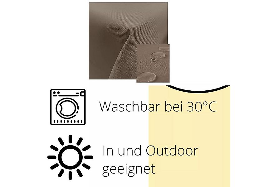 Brilliant Gartentischdecke / Sonnenschutz / Versch. Farben & Größen, Schmut günstig online kaufen