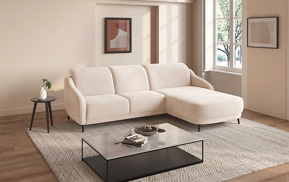 sit&more "Blues L-Form" wahlweise mit Klapptisch und USB günstig online kaufen