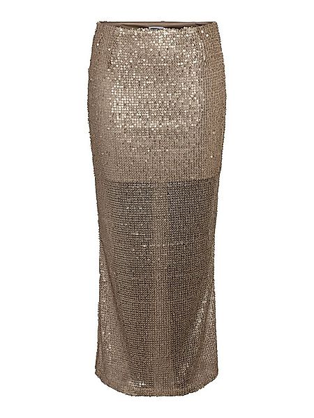 Noisy may Sommerrock Glänzendes Design mit Pailletten, mittlere Länge NMSHA günstig online kaufen