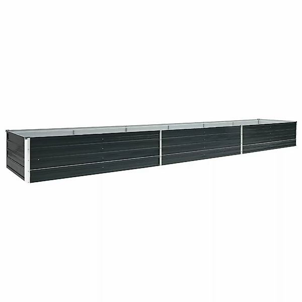 vidaXL Garten-Hochbeet Stahl 480x80x45 cm Anthrazit 661681 günstig online kaufen