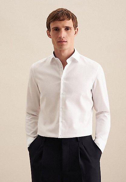 seidensticker Businesshemd Slim Slim 1/1 Kentkragen Kleinmuster günstig online kaufen