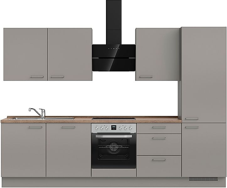 nobilia Küchenzeile ""Laser II", Ausrichtung wählbar, Breite 300 cm" vormon günstig online kaufen