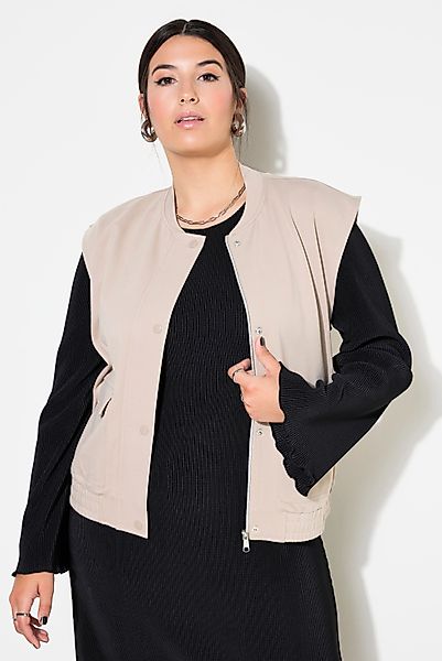 Studio Untold Steppweste Jersey-Weste kurzer Boxy günstig online kaufen