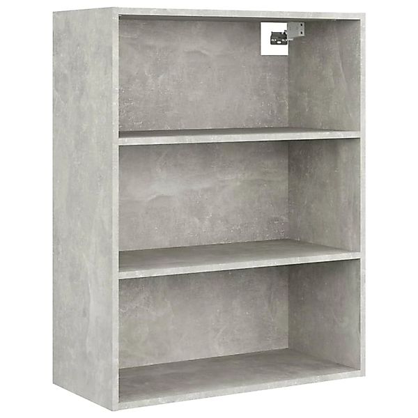 vidaXL Hängeschrank Betongrau 69,5x32,5x90 cm 812316 günstig online kaufen