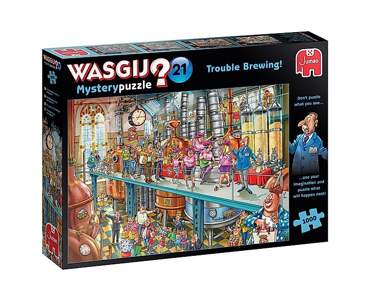 Jumbo Spiele Puzzle Wasgij Mystery 21 Bierselige Besichtigung 1000 Teile Pu günstig online kaufen