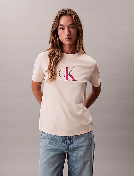 Calvin Klein Jeans T-Shirt "HERO SS CLASSIC MONOLOGO CNECK T" Rundhalsaussc günstig online kaufen