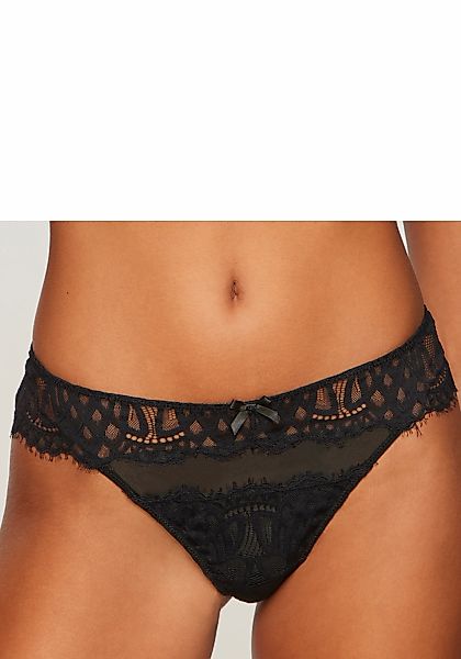 LASCANA "Cara" aus dezent transparenter Spitze, anteilig aus recyceltem Mat günstig online kaufen