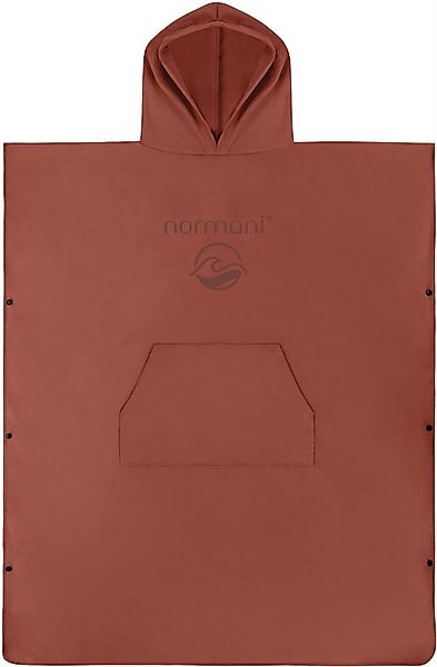 normani Unisex-Bademantel Weicher Mikrofaser Badeponcho Nosara, 110, Polyes günstig online kaufen