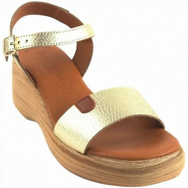 Eva Frutos  Schuhe 4792 goldene Damensandale günstig online kaufen