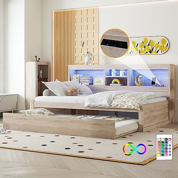 STILVORA Daybett Schlafsofa 90×200 Tagesbett mit günstig online kaufen