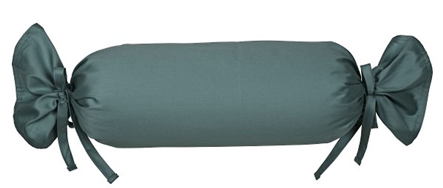 Janine Janine Mako-Satin Bettwäsche Colors 31001 mineralgrün Größe:  15x40 günstig online kaufen