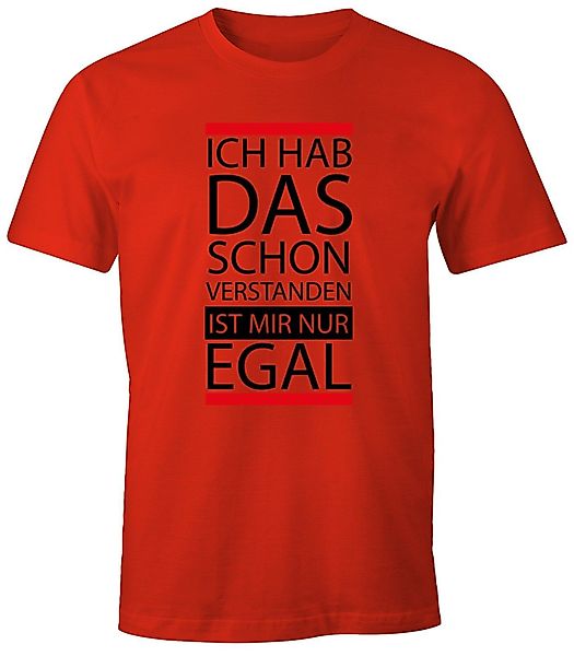 MoonWorks Print-Shirt Herren T-Shirt - Ich günstig online kaufen