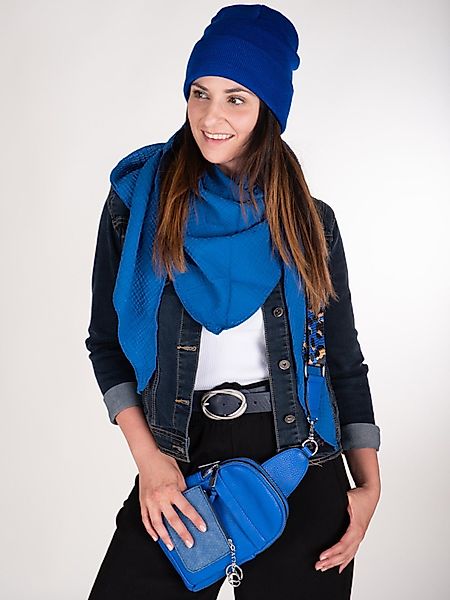 styleBREAKER Dreieckstuch Musselin Dreiecktuch Einfarbig, (1-St) günstig online kaufen