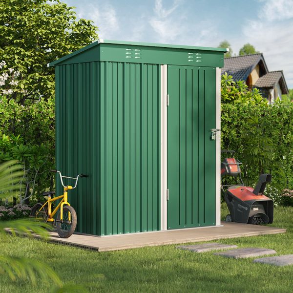 Bealife Gartenhaus Robuster Metall-Gartengeräteschuppen 180 x günstig online kaufen