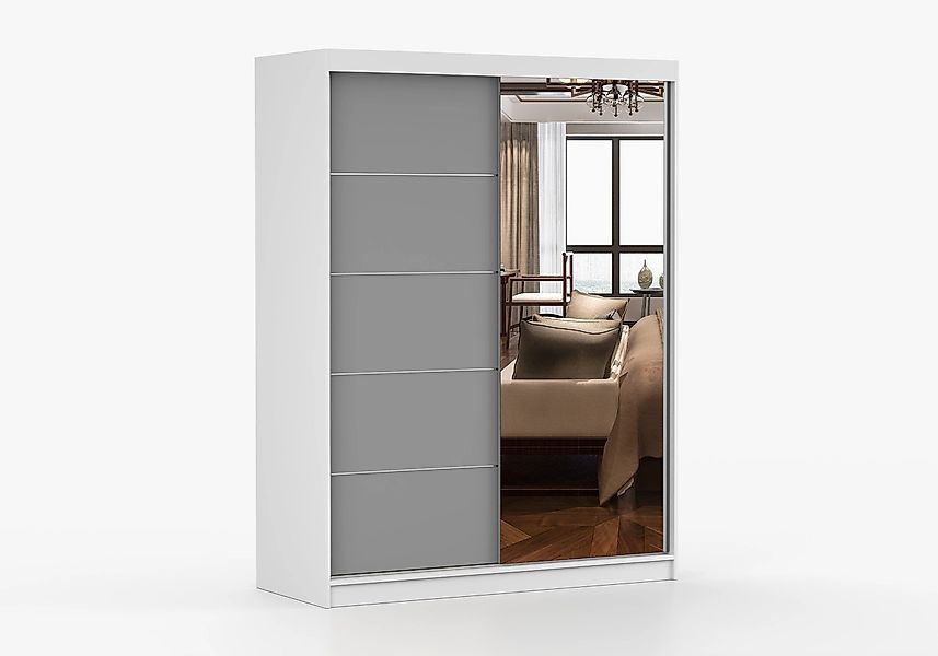 imoebel24 Schwebetürenschrank VISTA 05 150 cm günstig online kaufen