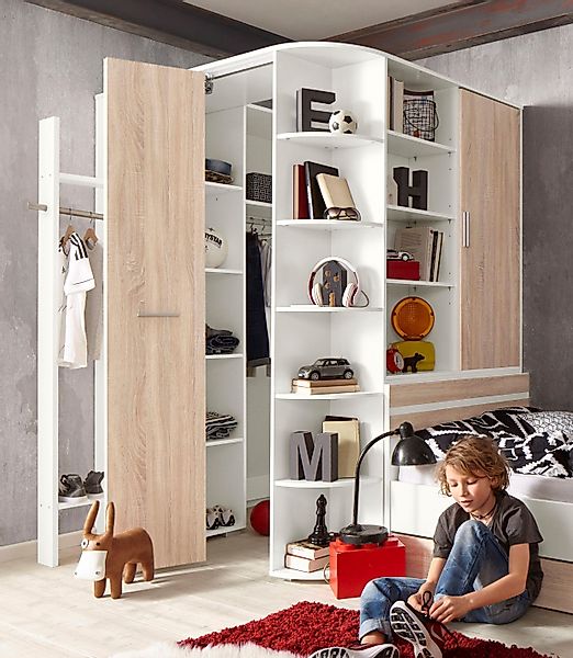 Wimex Jugendzimmer-Set Joker Kleiderschrank mit Garderobe, günstig online kaufen