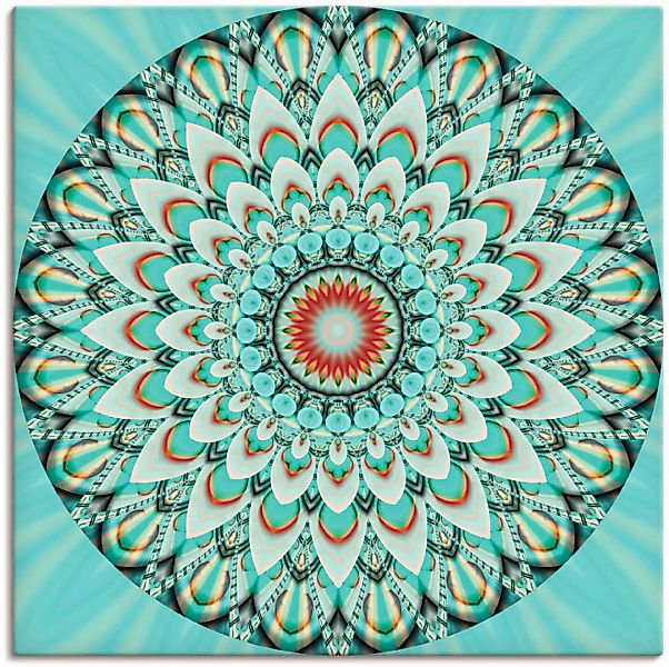 Artland Wandbild "Mandala Integrität", Muster, (1 St.), als Leinwandbild, W günstig online kaufen