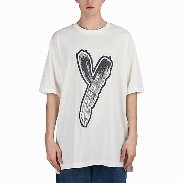 Y-3 T-Shirt adidas Y-3 Graphic Logo Short Sleeve Tee (Weiß) günstig online kaufen