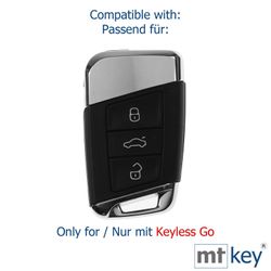 mt-key Schlüsseltasche Autoschlüssel Softcase Silikon Schutzhülle günstig online kaufen