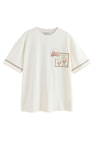 Next Strandshirt Strand-T-Shirt mit Grafik-Print (1-tlg) günstig online kaufen