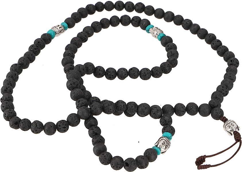 Guru-Shop Perlenkette Tibetische Mala aus Halbedelsteinen,.. günstig online kaufen