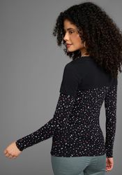 KangaROOS 2-in-1-Langarmshirt Langarm, bedruckt und gemustert, für die Frei günstig online kaufen