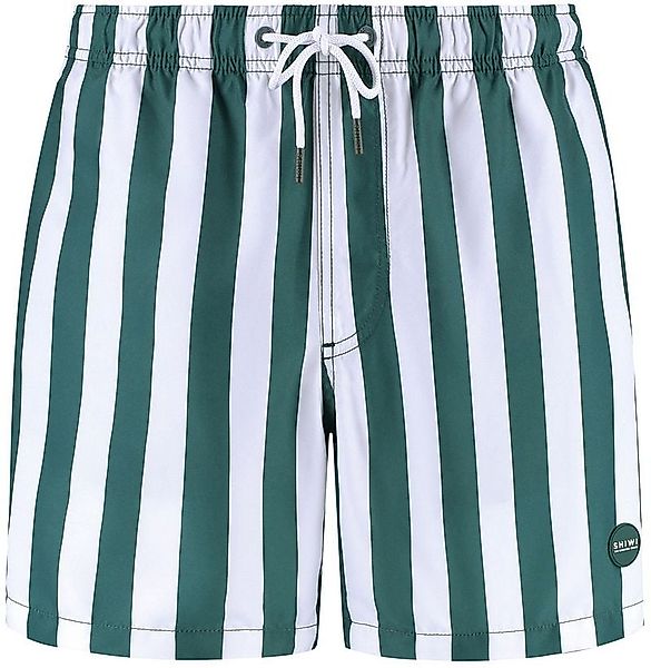 Shiwi Badeshorts Mac Dunkelgrün - Größe M günstig online kaufen