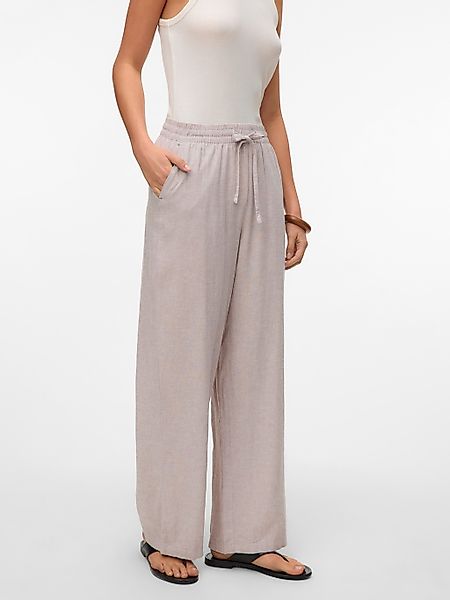 Vero Moda Schlupfhose "VMLINN LINEN PANTS WVN NOOS" Sommerhose, mit Leinen günstig online kaufen