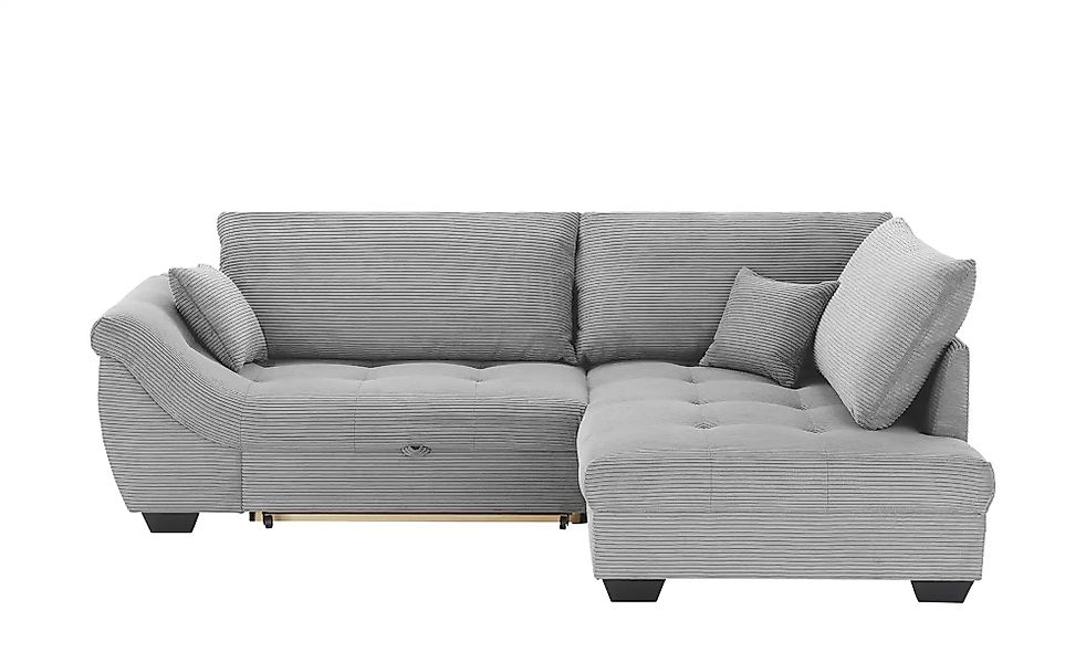 bobb Ecksofa  Krissy ¦ grau ¦ Maße (cm): B: 251 H: 88 T: 190.0 Polstermöbel günstig online kaufen
