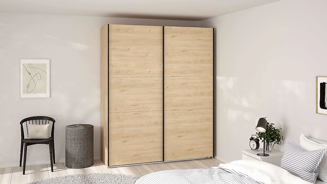 Home affaire Schwebetürenschrank "Como, Kleiderschrank, Schlafzimmerschrank günstig online kaufen