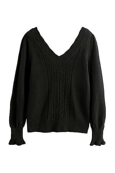 LAURA ASHLEY V-Ausschnitt-Pullover Laura Ashley V-Ausschnitt-Pullover, günstig online kaufen