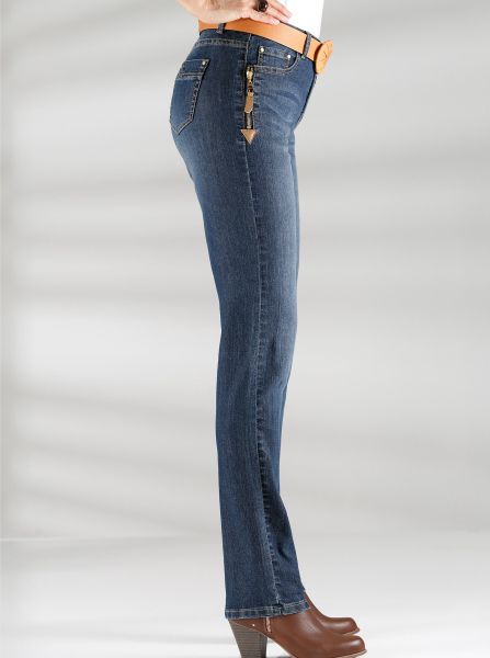 Casual Looks 5-Pocket-Jeans 1 Stk. tlg. günstig online kaufen