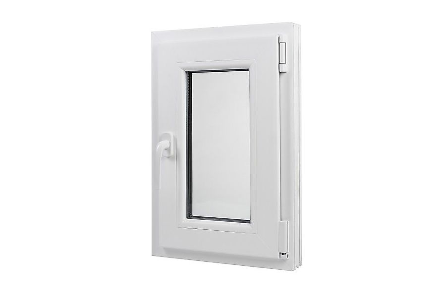 BRAVO Kunststofffenster Kunststoff Fenster Dreh/Kipp 40x60cm Anschlagrichtu günstig online kaufen