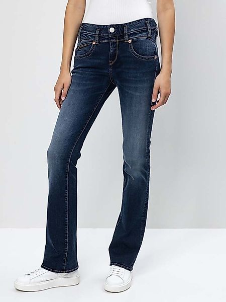 Herrlicher Bootcut-Jeans Pearl Cropped Reused Denim günstig online kaufen
