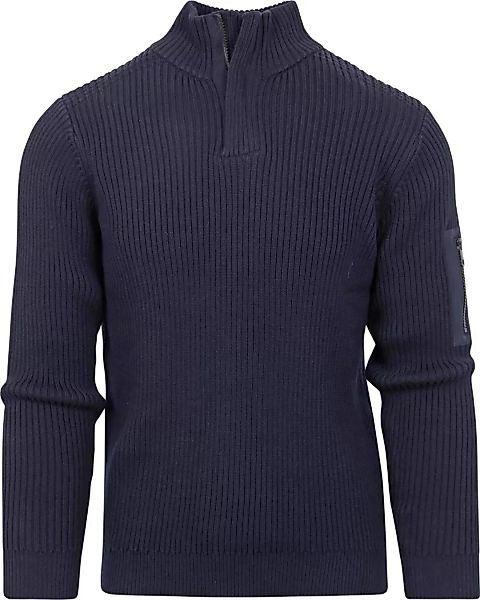Suitable Half Zip Pullover Noord Navy - Größe XXL günstig online kaufen
