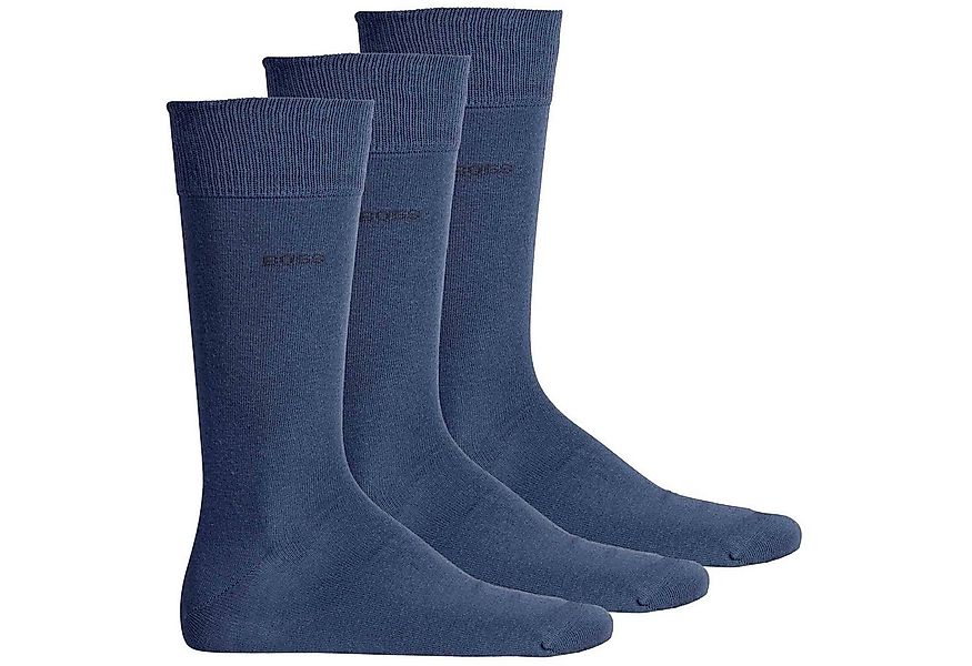 BOSS Kurzsocken Herren Socken 3er Pack Baumwolle (Packung, 3er Pack) günstig online kaufen