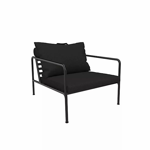 Outdoor Lounge-Sessel AVON schwarz Kohle günstig online kaufen