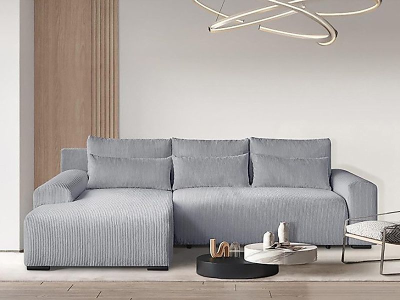 Beautysofa Ecksofa Benny, mit Schlaffunktion, Bettkasten, günstig online kaufen