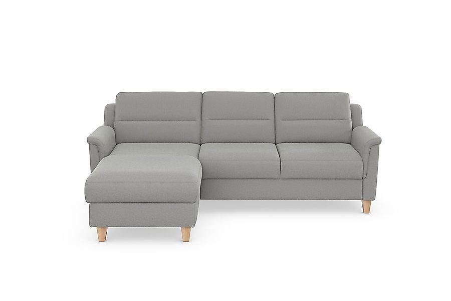 sit&more Ecksofa »Farö L-Form«, inklusive Federkern, wahlweise mit Bettfunk günstig online kaufen