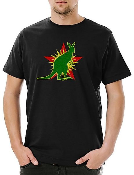 Urban Backwoods Print-Shirt Urban Backwoods Socialist Kangaroo Herren T-Shi günstig online kaufen