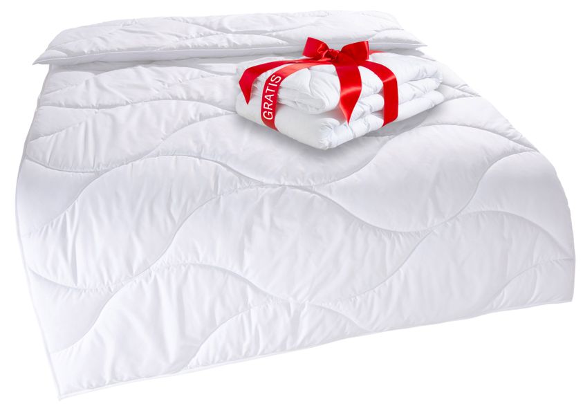 my home Microfaserbettdecke "Caelan, kaufe eine Decke - erhalte die Leichtb günstig online kaufen